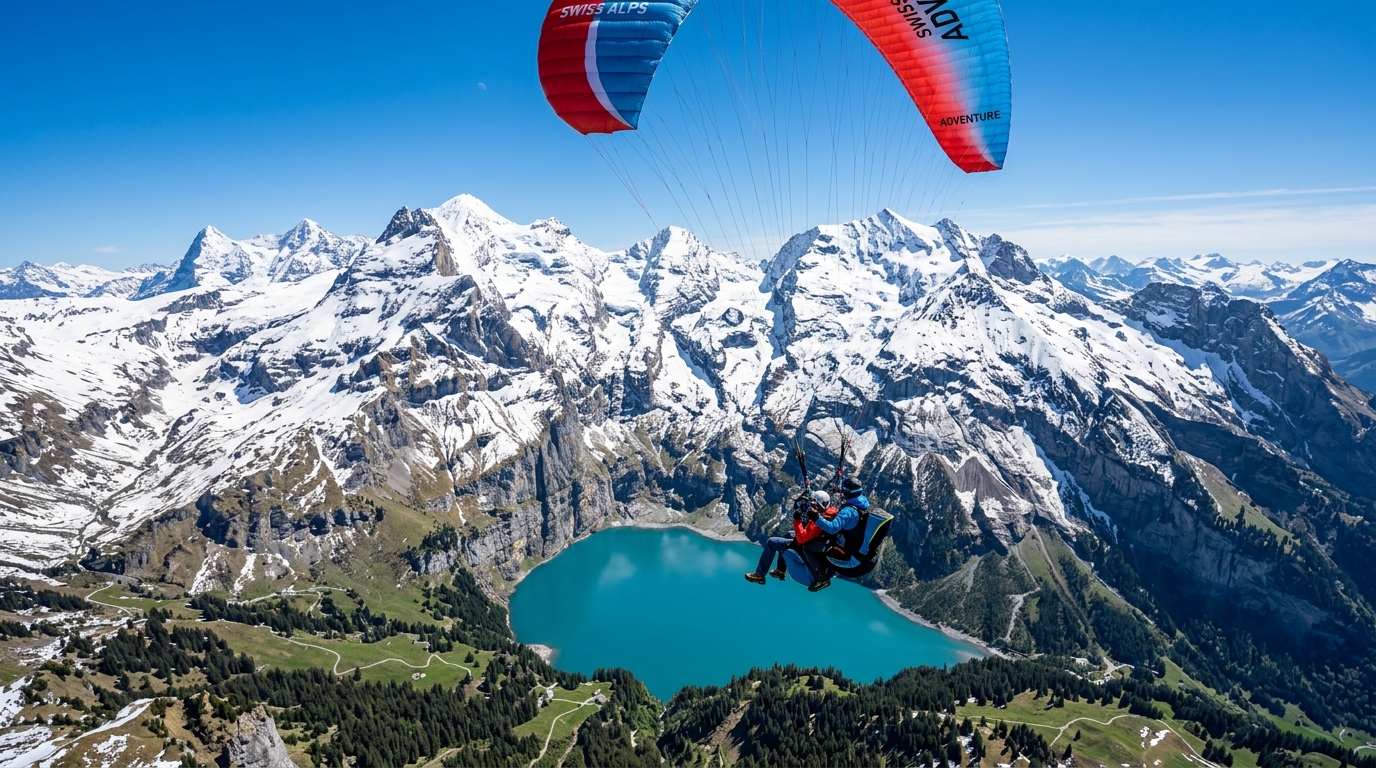 Swiss Alps Paragliding